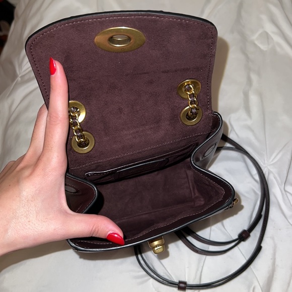 Coach backpack with snakeskin accent - Picture 4 of 13